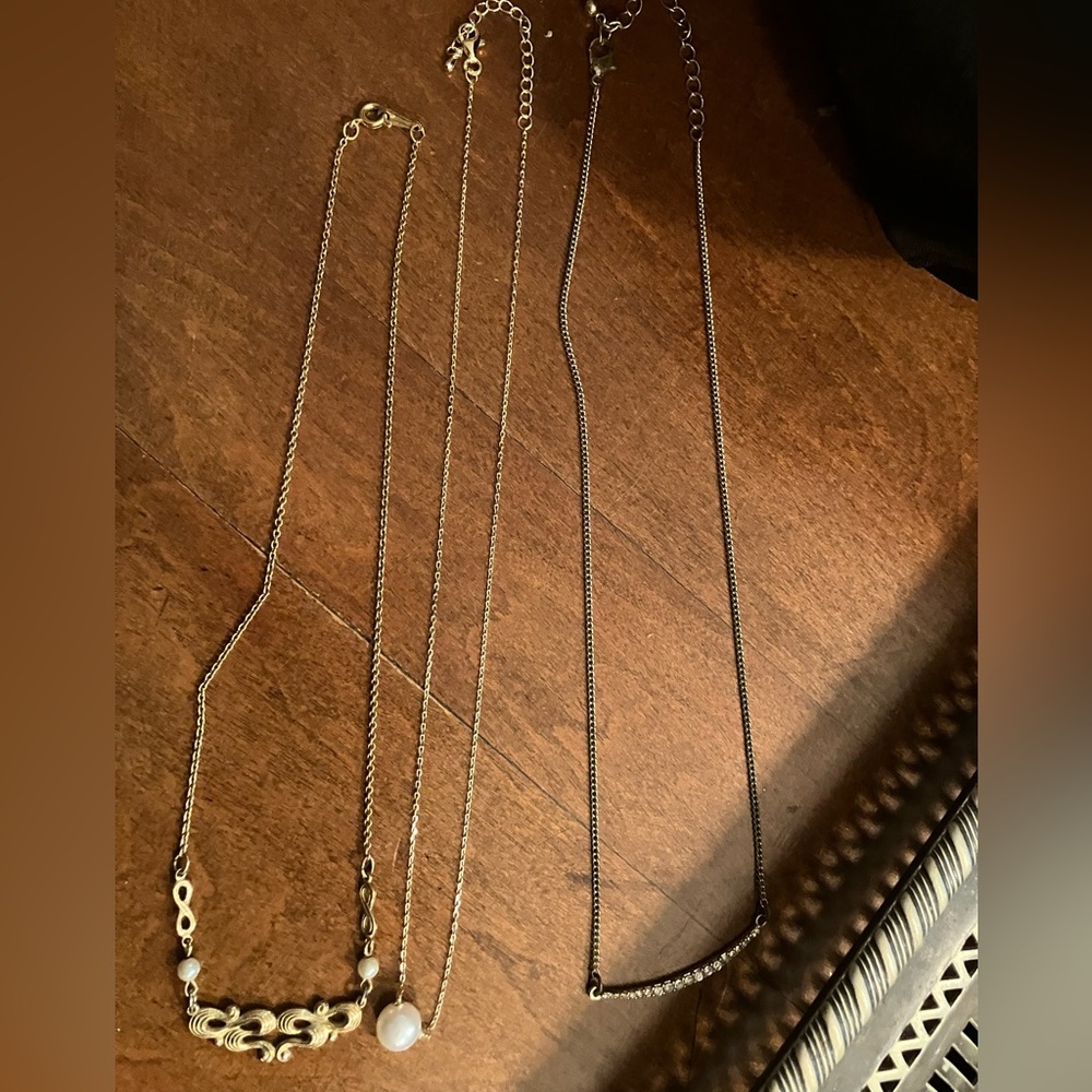 Set of 3 layering necklaces